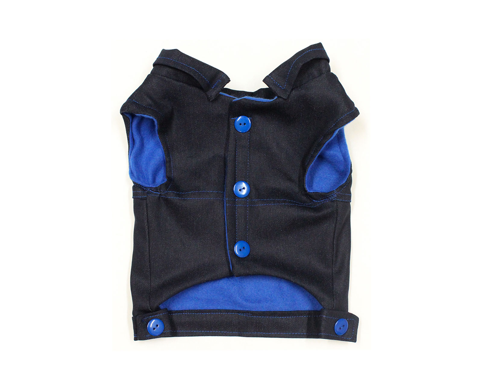 Foto 1 | Chaleco para Macho con Forro de Tela Polar Bajío Pets Talla 2 color Azul
