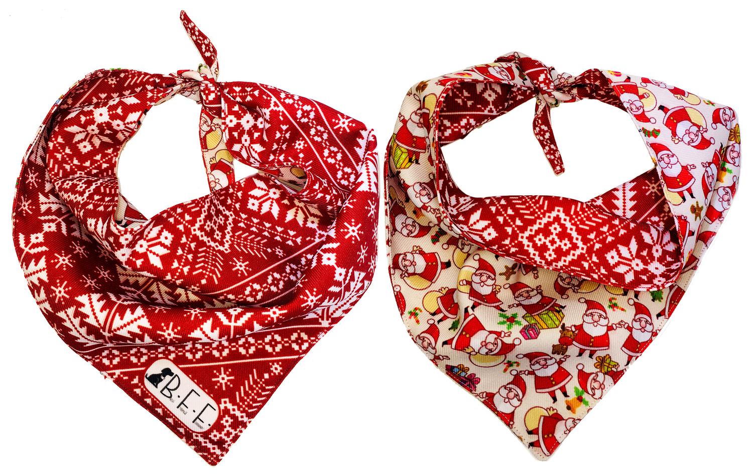 Foto 4 pulgar | Bandanas Para Perros Set De 3 Piezas Talla Mediana - Navidad Fun