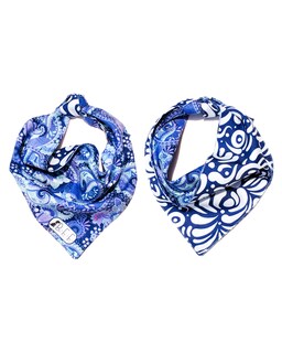Foto 3 | Bandanas Para Perros Set De 3 Piezas Talla Mediana - Paisley