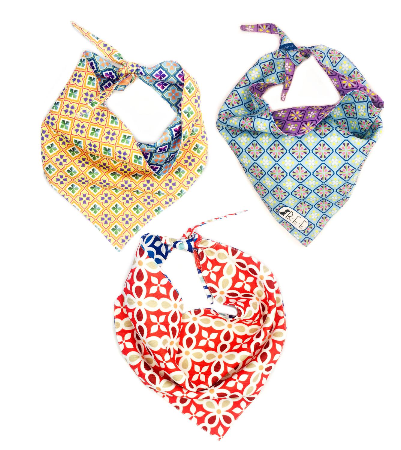 Foto 2 pulgar | Bandanas Para Perros Set De 3 Piezas Talla Grande - Talavera