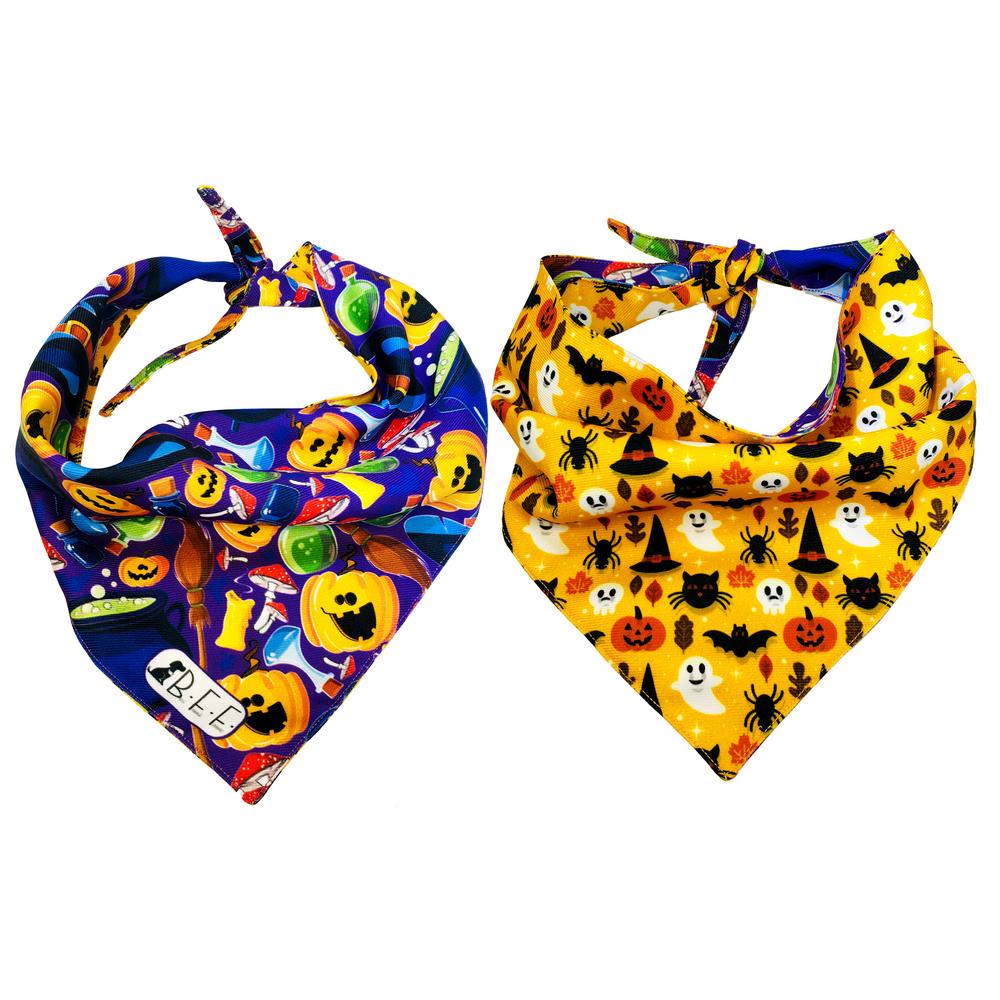 Foto 4 pulgar | Bandanas Para Perros Set De 3 Piezas Talla Chica - Halloween Multicolor