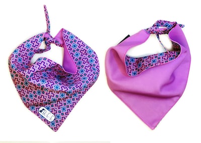 Foto 3 | Bandanas Para Perros Set De 3 Piezas Talla Grande - Amarillo