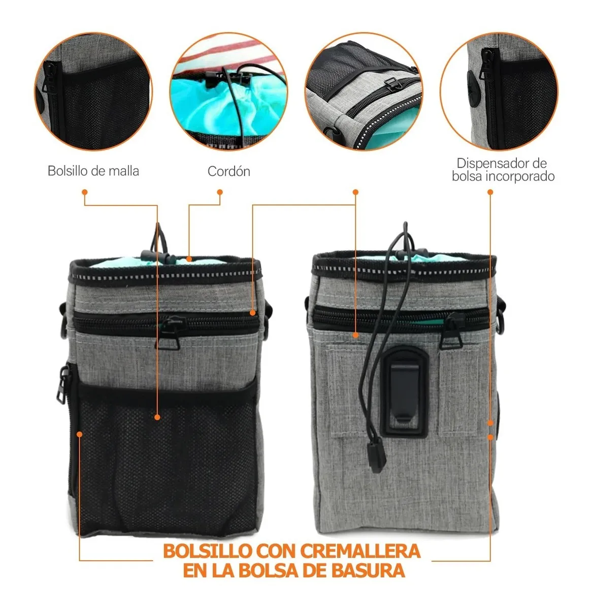 Foto 4 pulgar | Bolso Malubero con Accesorios de Entrenamiento para Mascotas