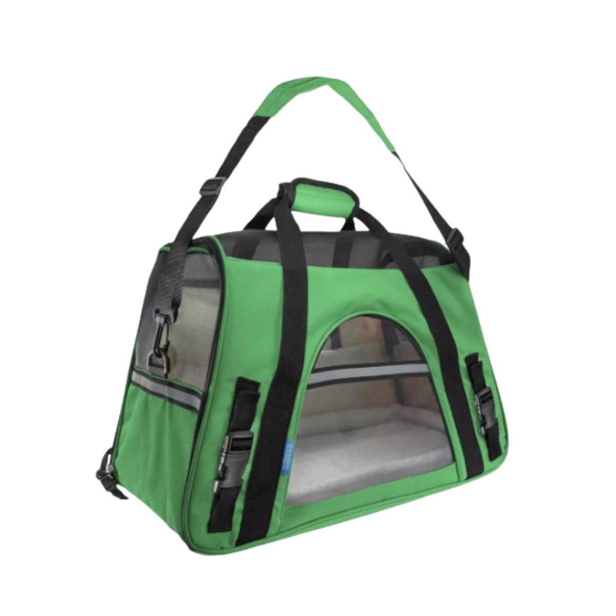 Bolsa Transportadora para Perros y Gatos Grande color Verde