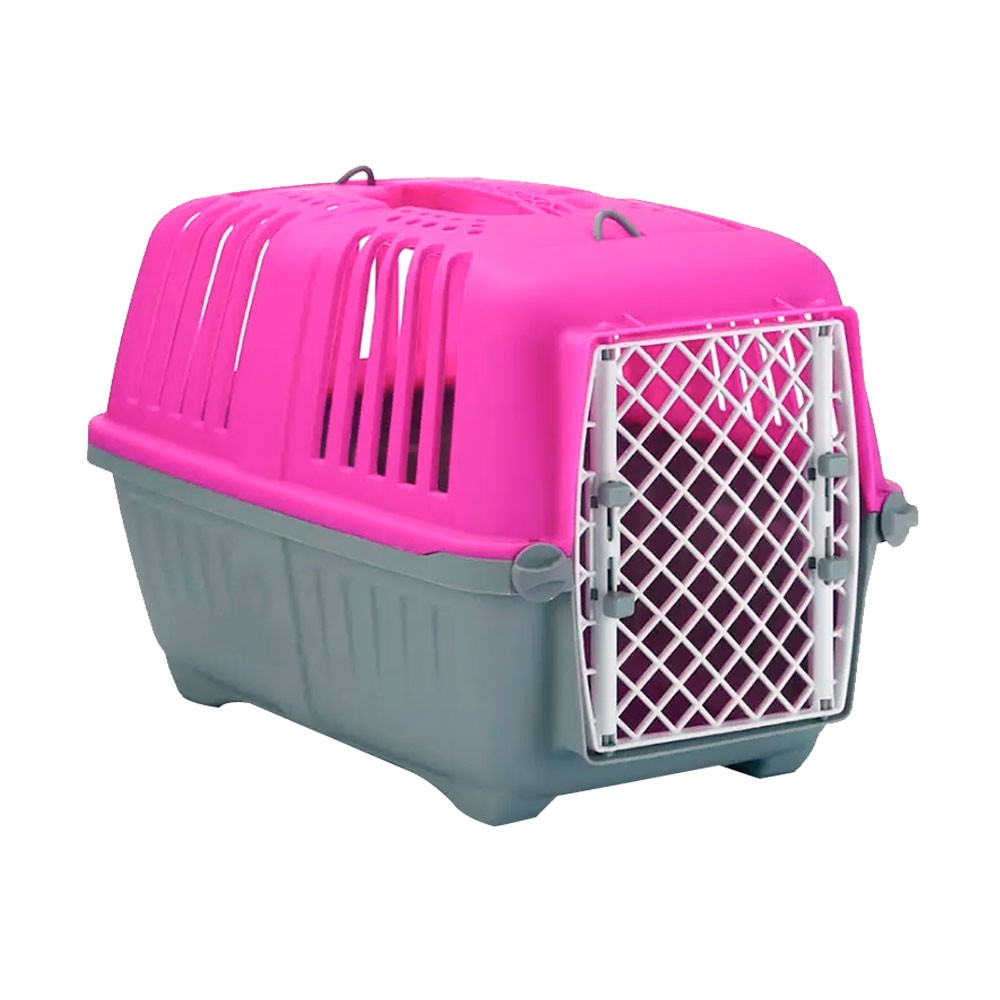 Caja Transportadora para Mascotas Ele-gate MAS.02.9 color Rosa