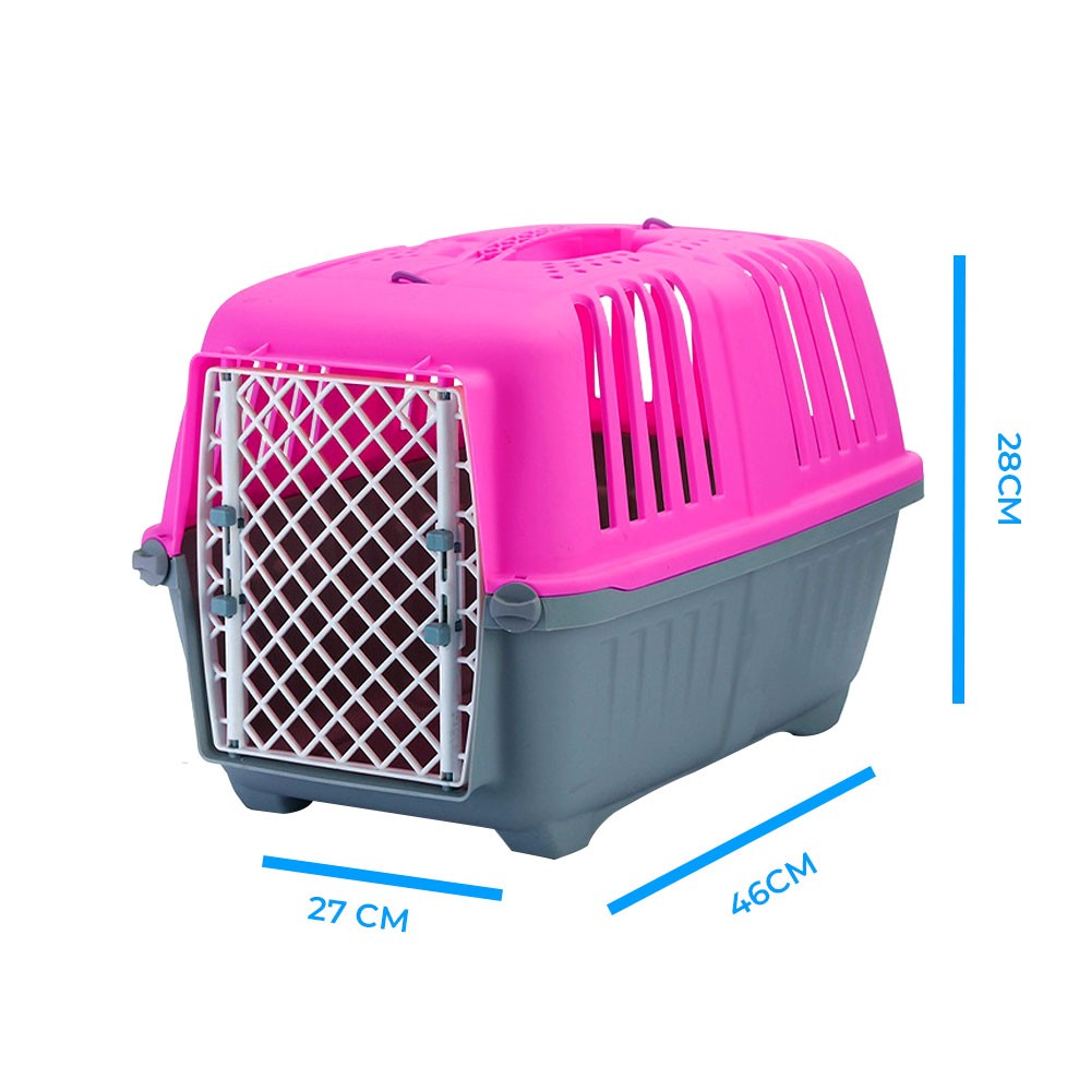 Foto 4 pulgar | Caja Transportadora para Mascotas Ele-gate MAS.02.9 color Rosa