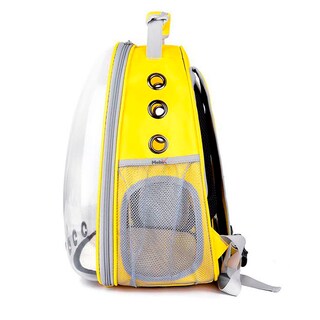 Foto 2 | Mochila Transportadora Portátil para Mascotas Amarilla
