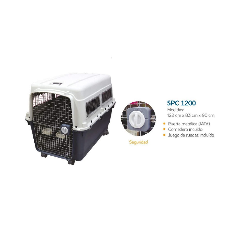 Foto 4 pulgar | Transportadora Mascota para Perro Jumbo Kennel 122x83x90cm Sunny Pets