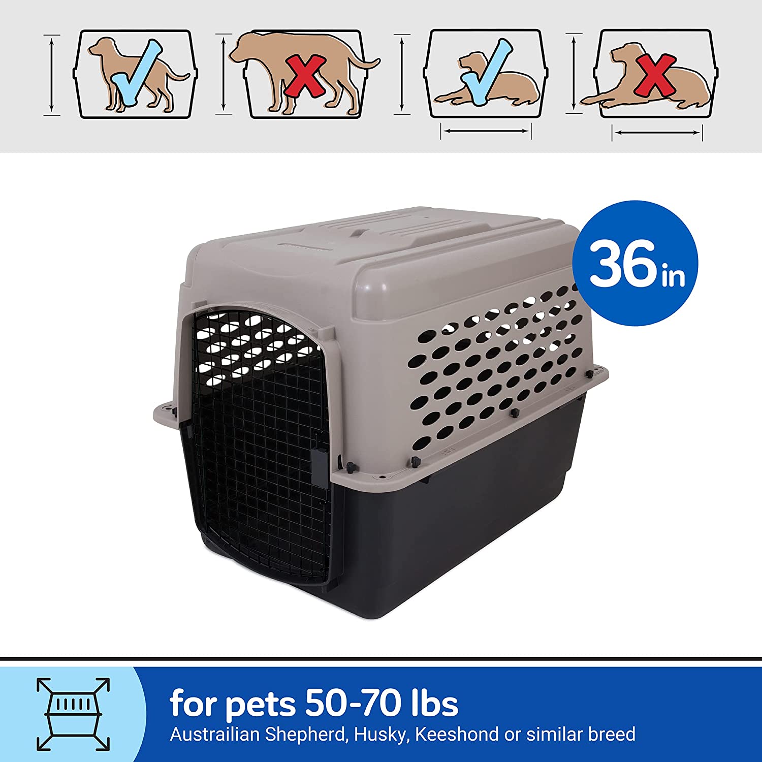 Foto 4 pulgar | Transportadora Pet Mate 21949 Ultra Kennel para Perros