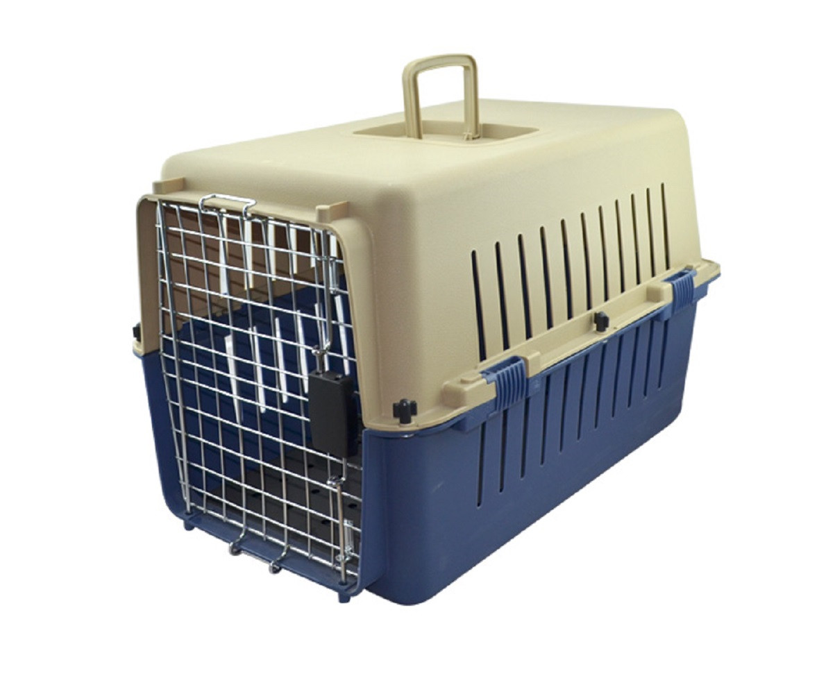 Transportadora Perro Gato Mediana Spc-04 Puerta Metal Sunny Pets