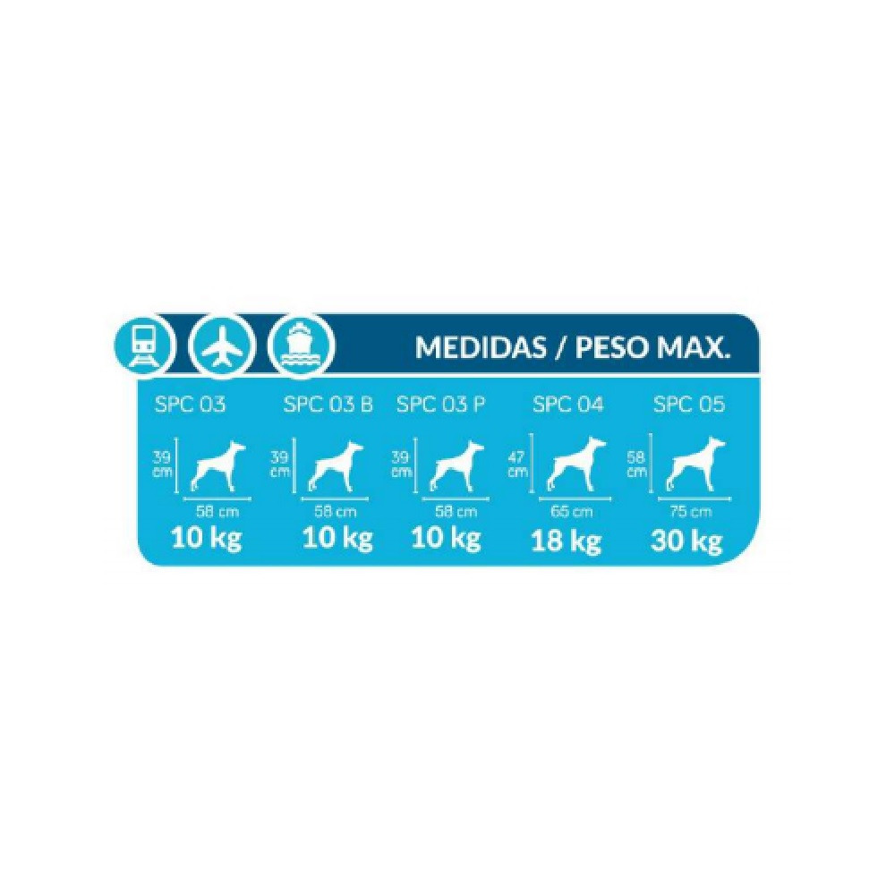 Foto 4 pulgar | Transportadora Perro Gato Chica Spc-03 Puerta Metálica Sunny Pets