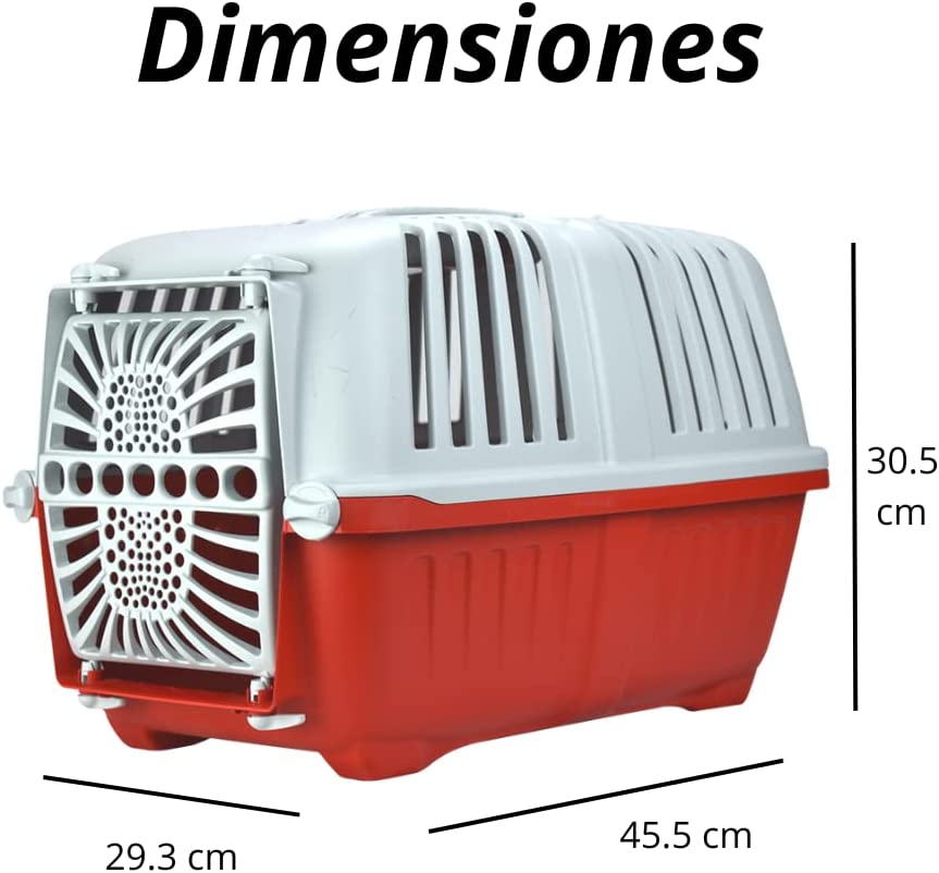 Foto 3 | Transportadora Para Perros Mps Puerta Plástica Mod.8022967049030 Multicolor