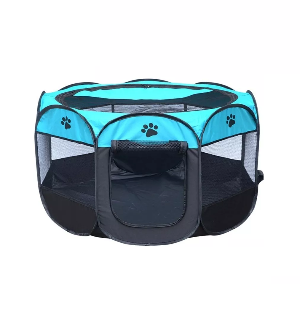 Casa para Mascotas Plegable Eo Safe Imports Azul