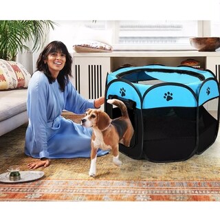 Foto 2 | Casa para Mascotas Plegable Eo Safe Imports Azul
