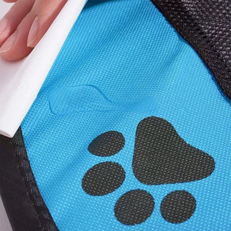 Foto 4 pulgar | Casa para Mascotas Plegable Eo Safe Imports Azul