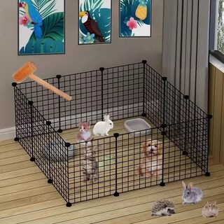Foto 2 | Corralito Plegable de Metal Eo Safe Imports para Mascotas 12 Piezas
