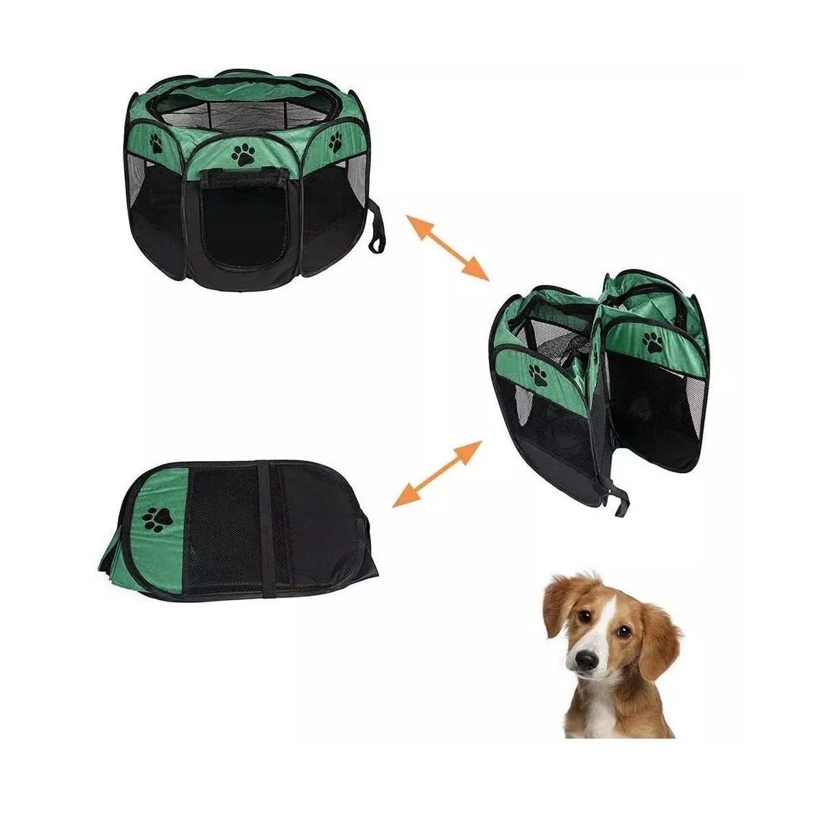 Foto 4 pulgar | Corral Plegable para Mascotas Eo Safe Imports ESI-9897 Multicolor 91 cm