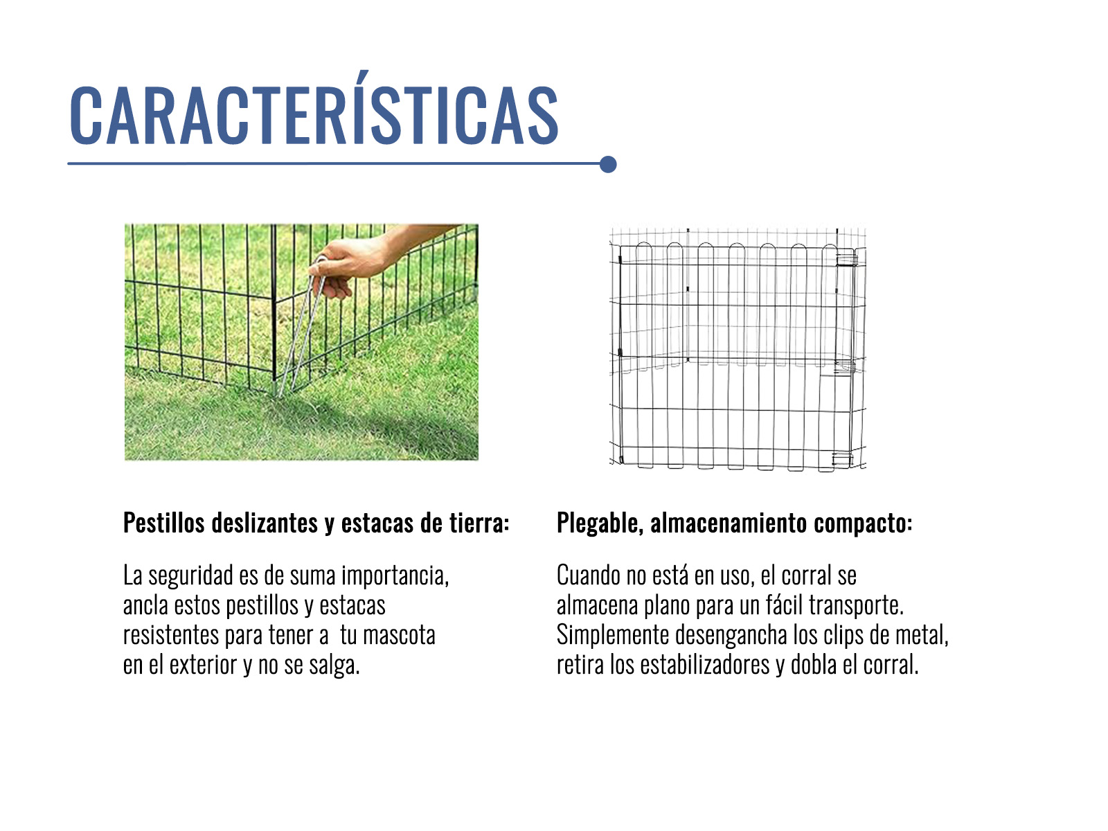 Foto 3 | Corral para Perros Level Home Expandible con Puerta de 91 cm de Alto