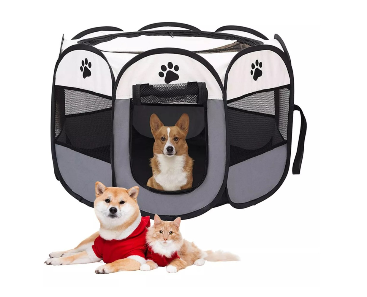 Corral Plegable Para Mascotas