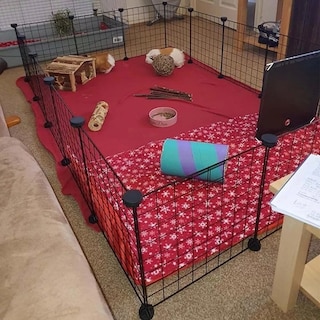 Foto 4 | Corral De Metal Casa Jaula Para Mascotas Para Perro Desmontable