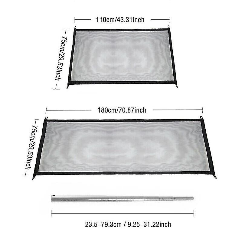Foto 3 pulgar | Puerta Protectora De Seguridad Huoguo Para Casa De Perro, Plegable, 180 X 75 Cm, Nailon - Venta Internacional.