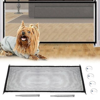 Foto 3 | Puerta Protectora De Seguridad Huoguo Para Casa De Perro, Plegable, 180 X 75 Cm, Nailon - Venta Internacional.