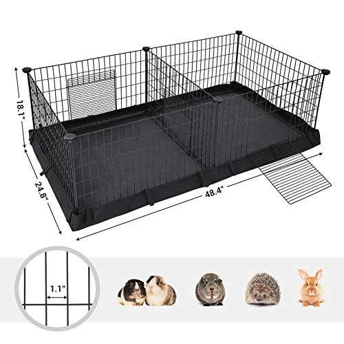 Foto 8 pulgar | Pet Playpen Songmics Ulpi07h Con Panel Divisor Para 2 Mascotas - Venta Internacional.