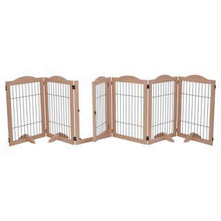 Foto 1 | Valla De Madera Independiente Dog Gate Arf Pets De 6 Paneles Y 360° - Venta Internacional.