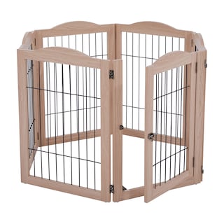 Foto 4 | Valla De Alambre De Madera Independiente De 360° Para Perros Arf Pets, 40 X 80 Cm - Venta Internacional.