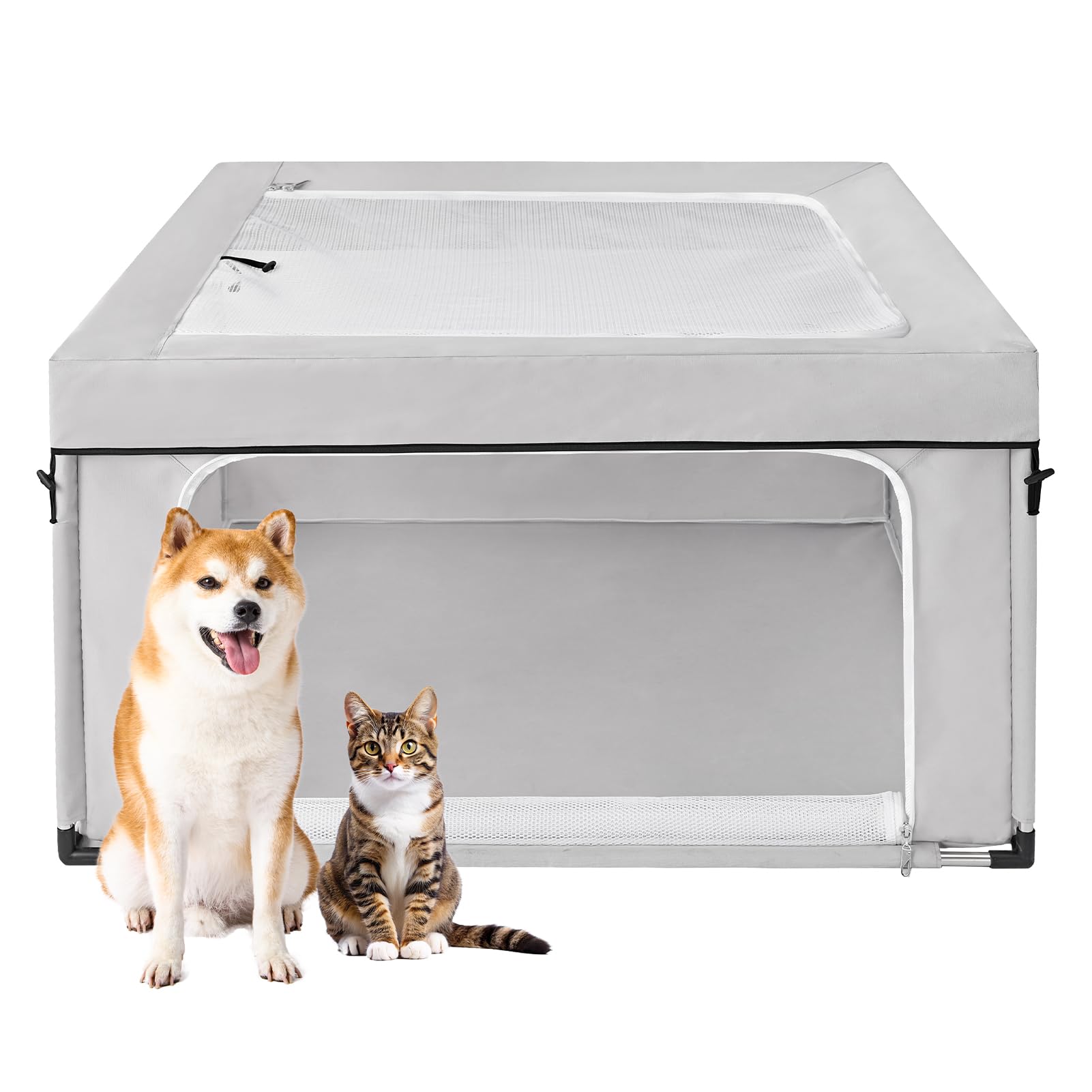 Puppy Playpen Eheyciga 107 X 107 X 66 Cm Para Interiores Y Exteriores Para Mascotas - Venta Internacional.