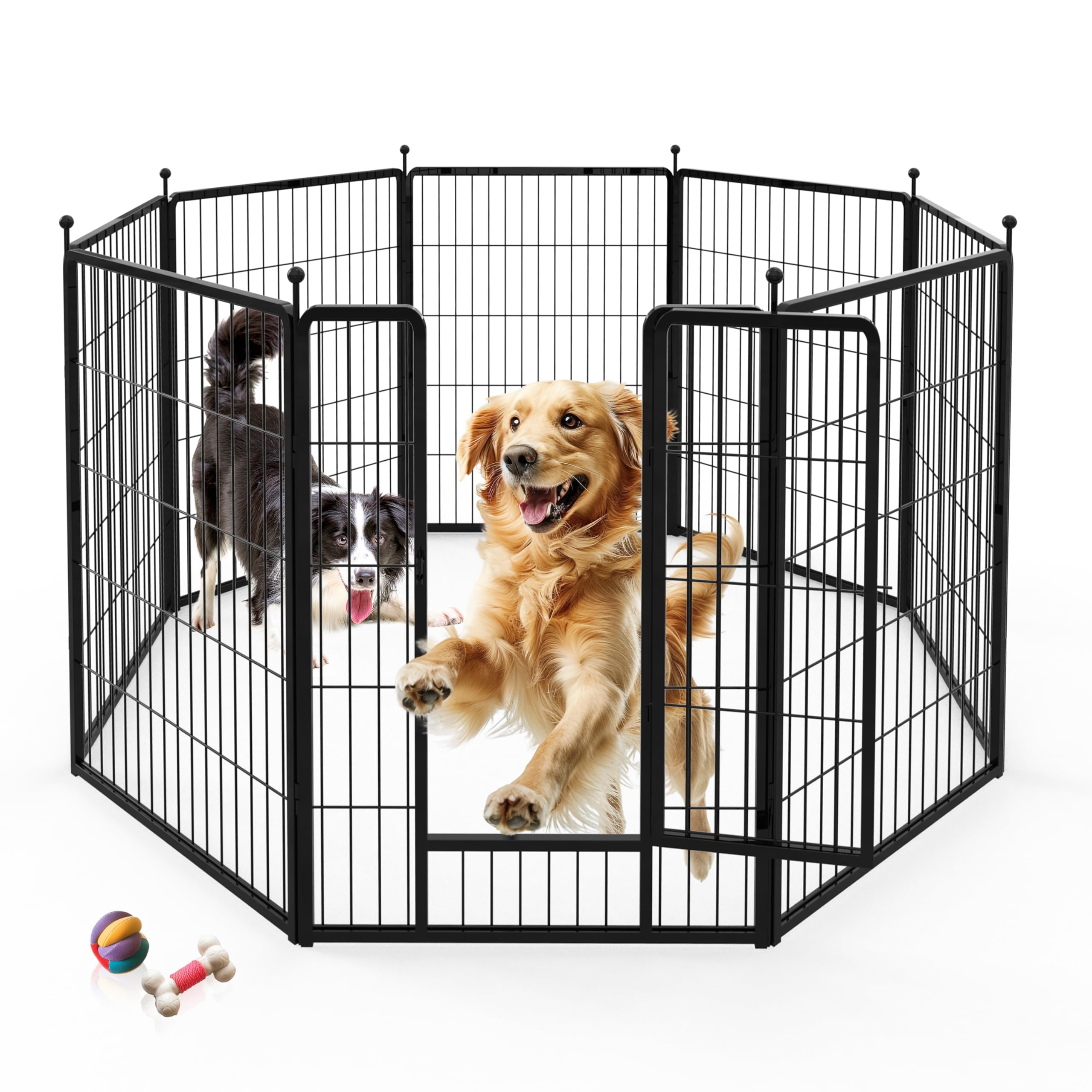 Foto 2 pulgar | Valla Para Perros Dog Playpen Simple Deluxe De 1 M Para Interiores Y Exteriores - Venta Internacional.