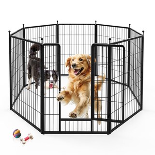 Foto 1 | Valla Para Perros Dog Playpen Simple Deluxe De 1 M Para Interiores Y Exteriores - Venta Internacional.