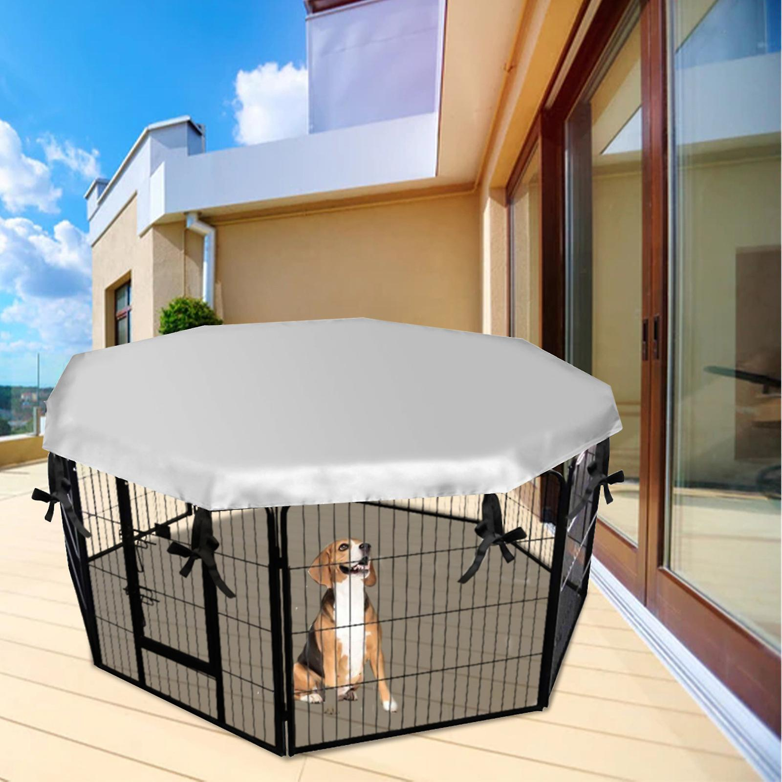 Foto 3 pulgar | Funda Para Corrales De Perros Huoguo, A Prueba De Sol Y Lluvia, Para Mascotas De 24 Pulgadas - Venta Internacional.