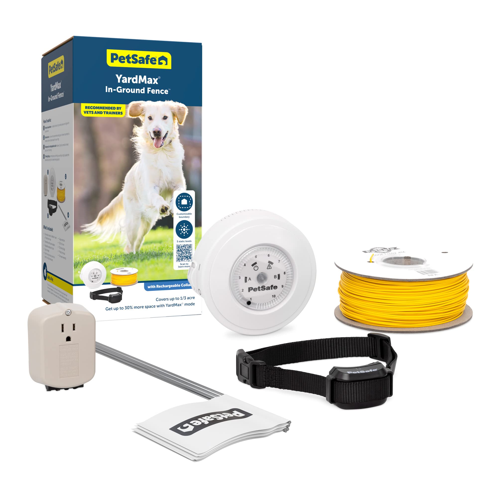 Foto 1 | Valla Enterrada Para Perros Petsafe Yardmax Recargable De 500 M - Venta Internacional.