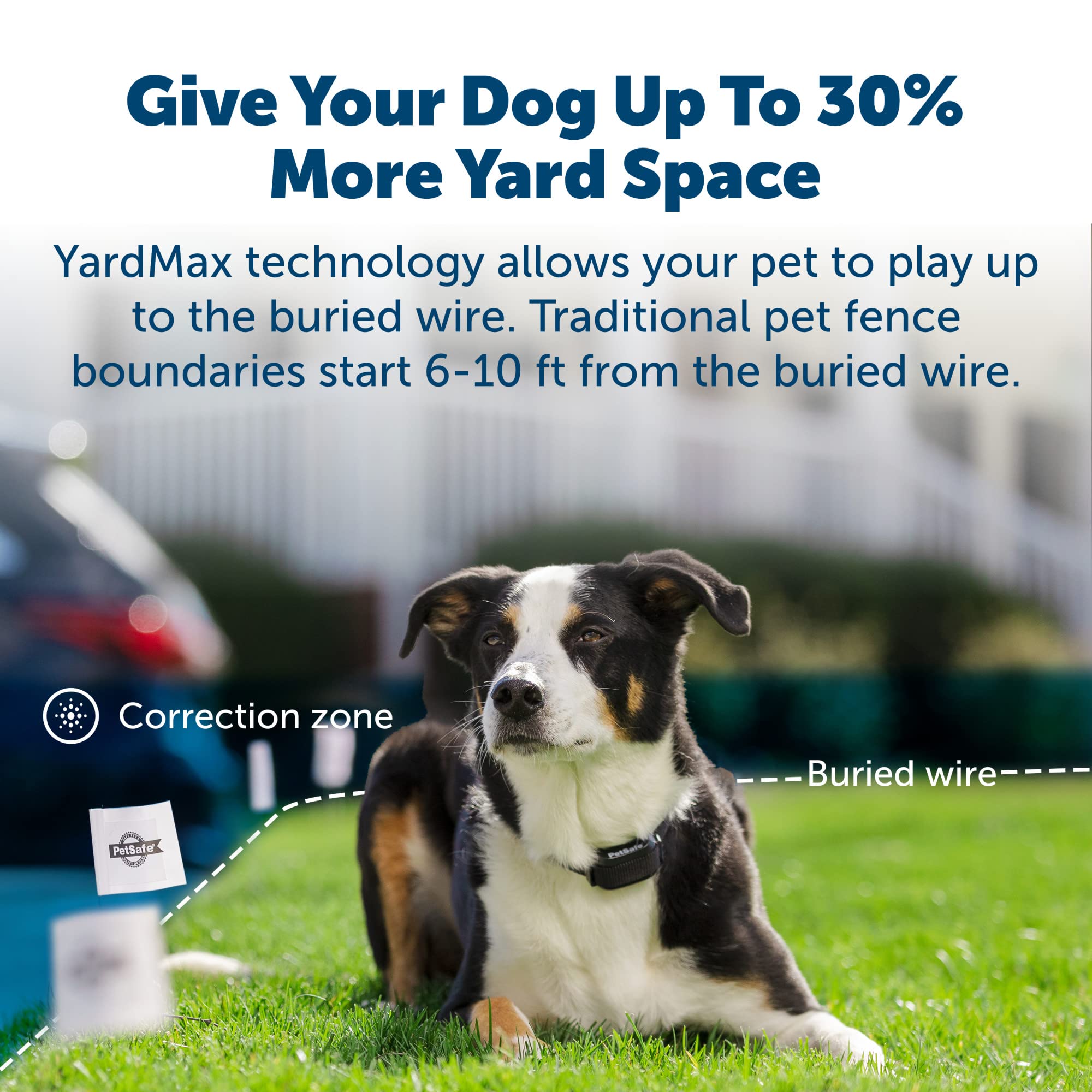 Foto 3 pulgar | Valla Enterrada Para Perros Petsafe Yardmax Recargable De 500 M - Venta Internacional.