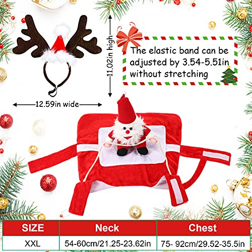 Foto 4 pulgar | Disfraz Navideño Para Perro De Mascota, Disfraz De Papá Noel - Venta Internacional.