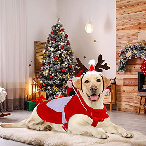Foto 5 pulgar | Disfraz Navideño Para Perro De Mascota, Disfraz De Papá Noel - Venta Internacional.