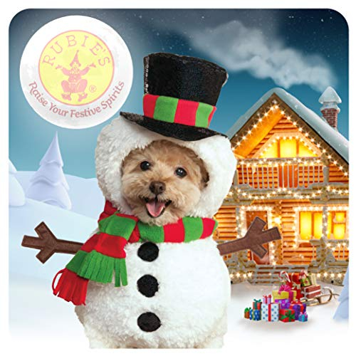 Foto 5 | Disfraz De Muñeco De Nieve Caminante Rubie's Para Mascotas Pequeñas - Venta Internacional.