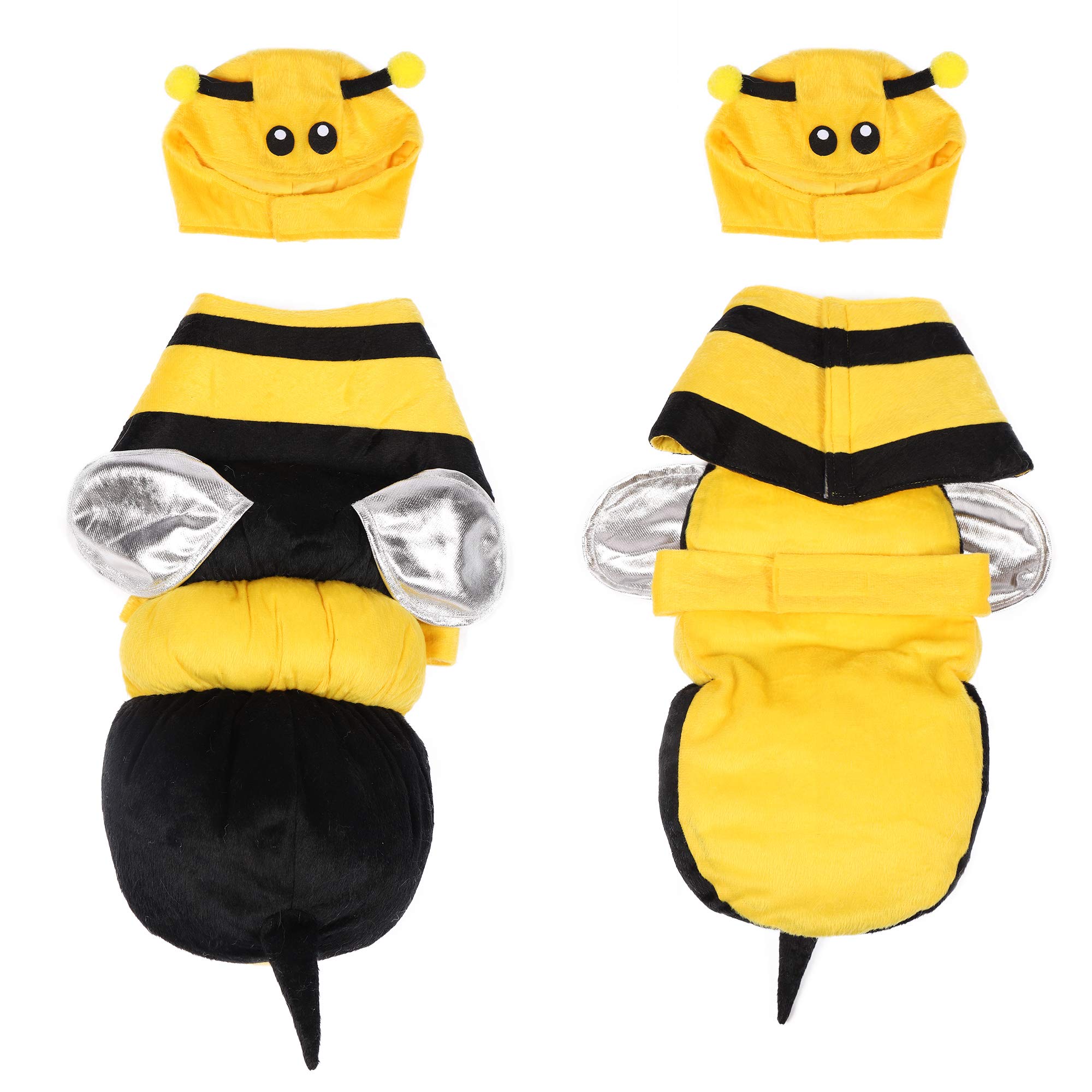 Foto 3 | Disfraz De Abeja Para Mascotas, Perros, Creaciones Espeluznantes Con Sombrero De Abeja 3d - Venta Internacional.