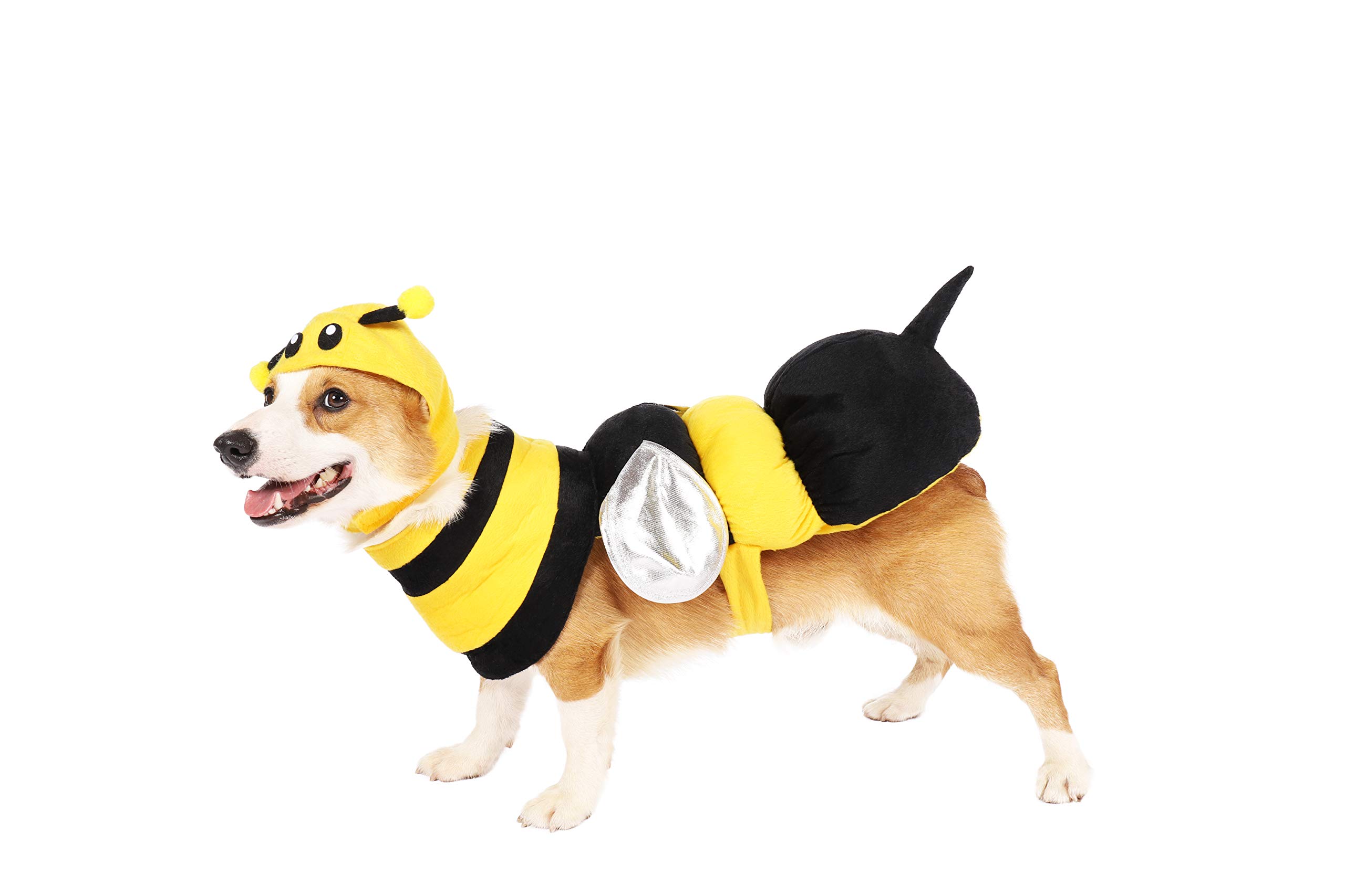 Foto 6 pulgar | Disfraz De Abeja Para Mascotas, Perros, Creaciones Espeluznantes Con Sombrero De Abeja 3d - Venta Internacional.