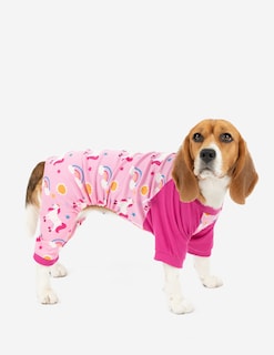 Foto 4 | Pijama Para Perro Leveret, Algodón, Unicornio, Arcoíris - Venta Internacional.