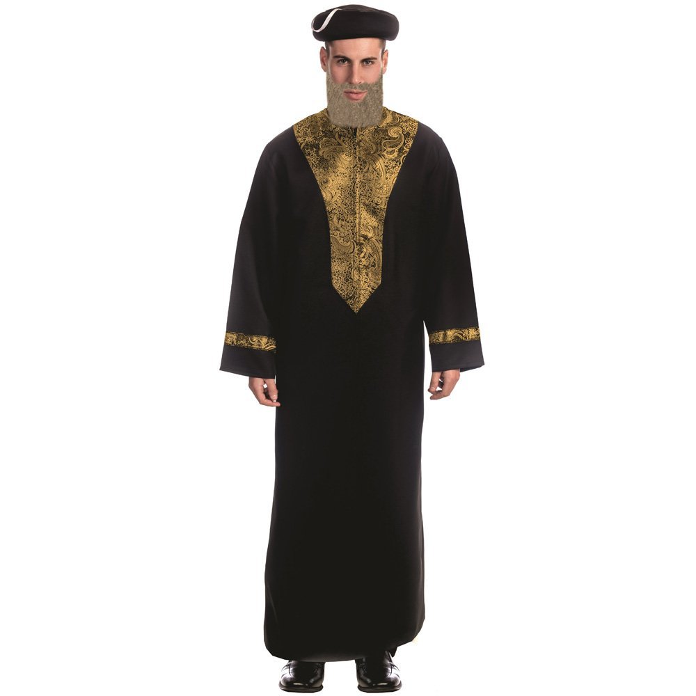 Foto 2 pulgar | Costume Dress Up America Sefardic Chacham Rabbi Para Adultos - Venta Internacional.
