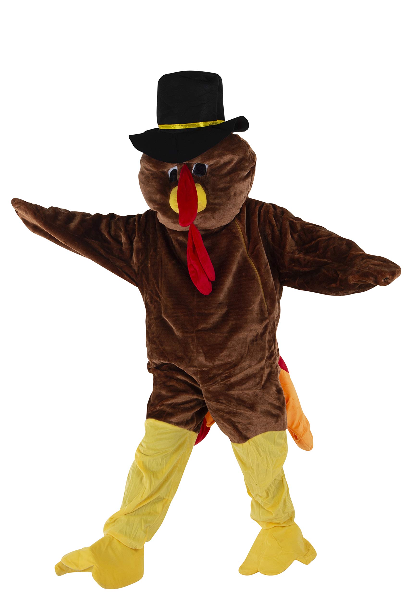 Foto 4 pulgar | Costume Dress Up America Turkey Acción De Gracias, Talla Adulto - Venta Internacional.