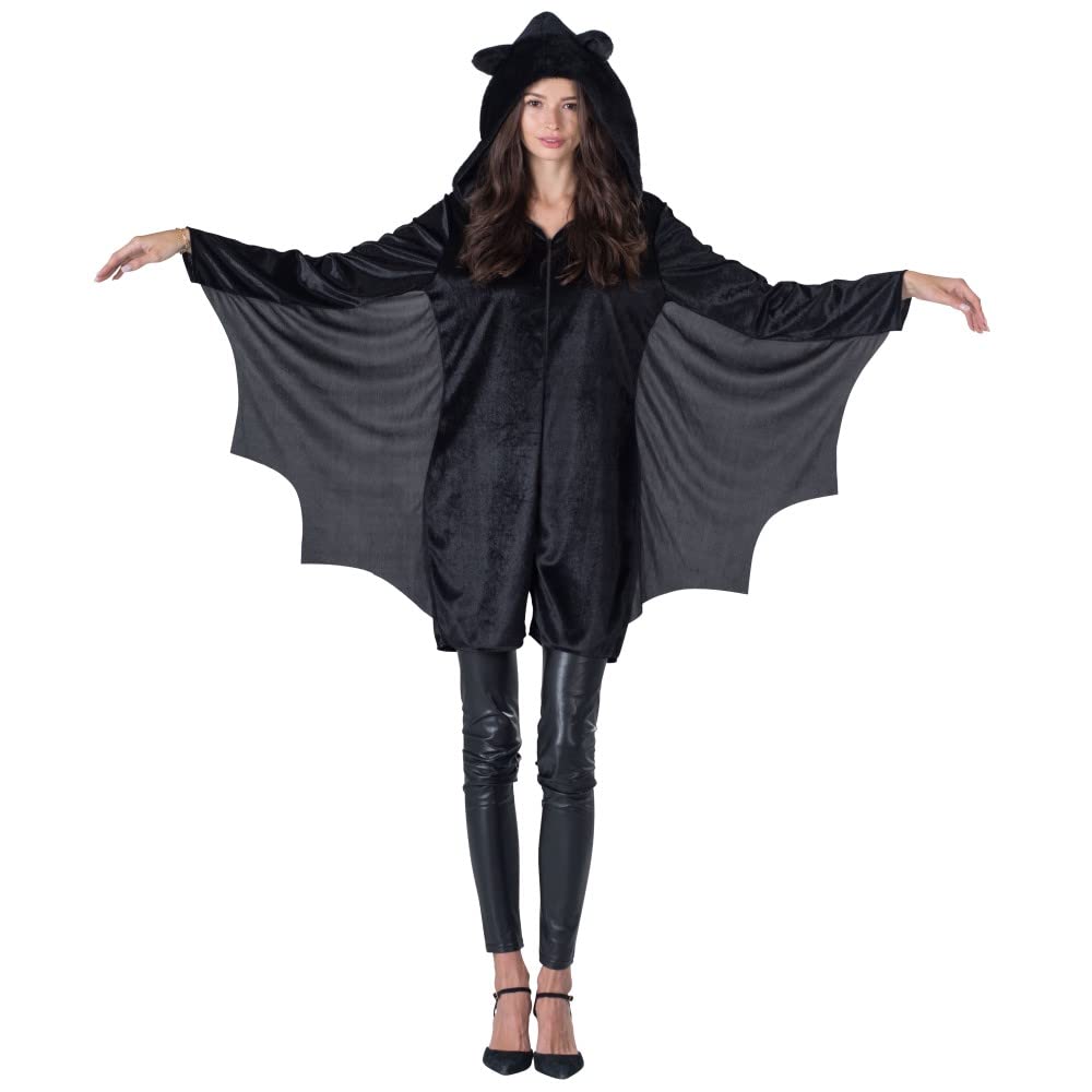 Disfraz De Murciélago Dress Up America Para Adultos Y Mujeres, Halloween - Venta Internacional.