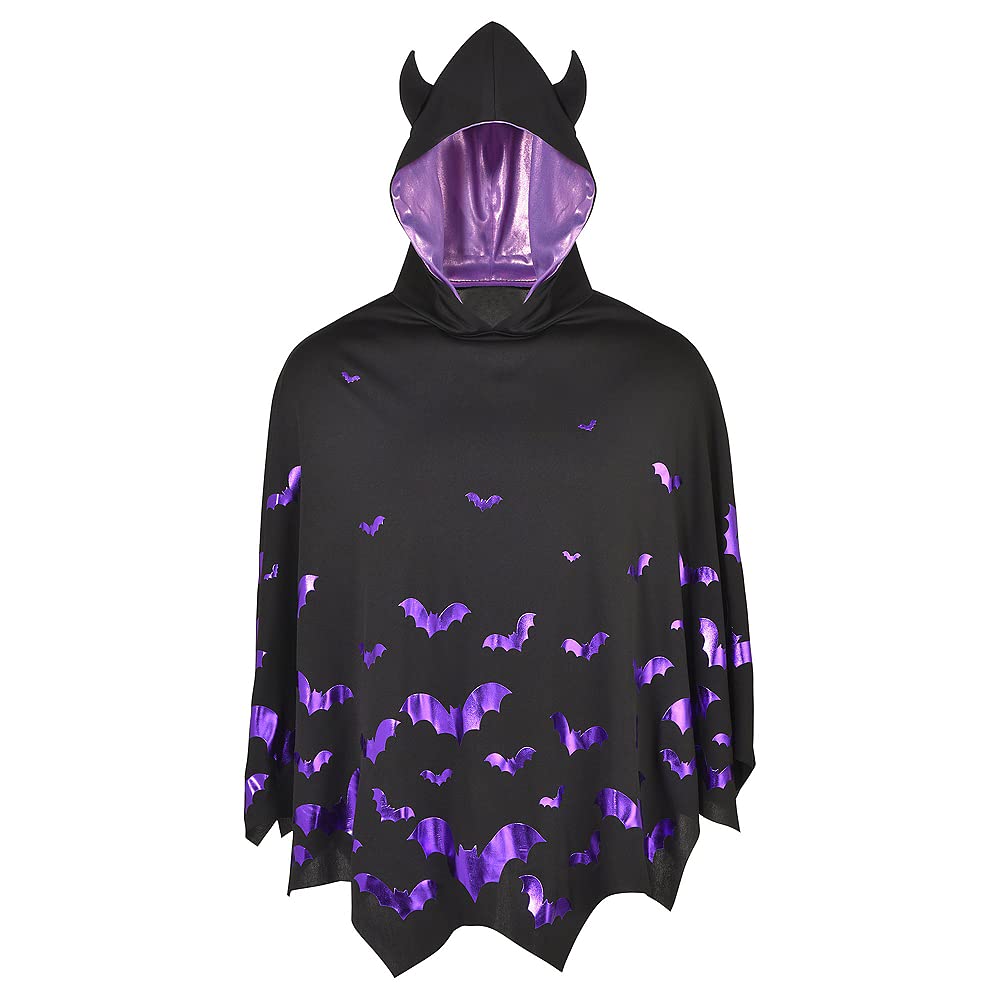 Foto 2 | Disfraz Amscan Bat Poncho Halloween Para Mujer, Talla Única - Venta Internacional.
