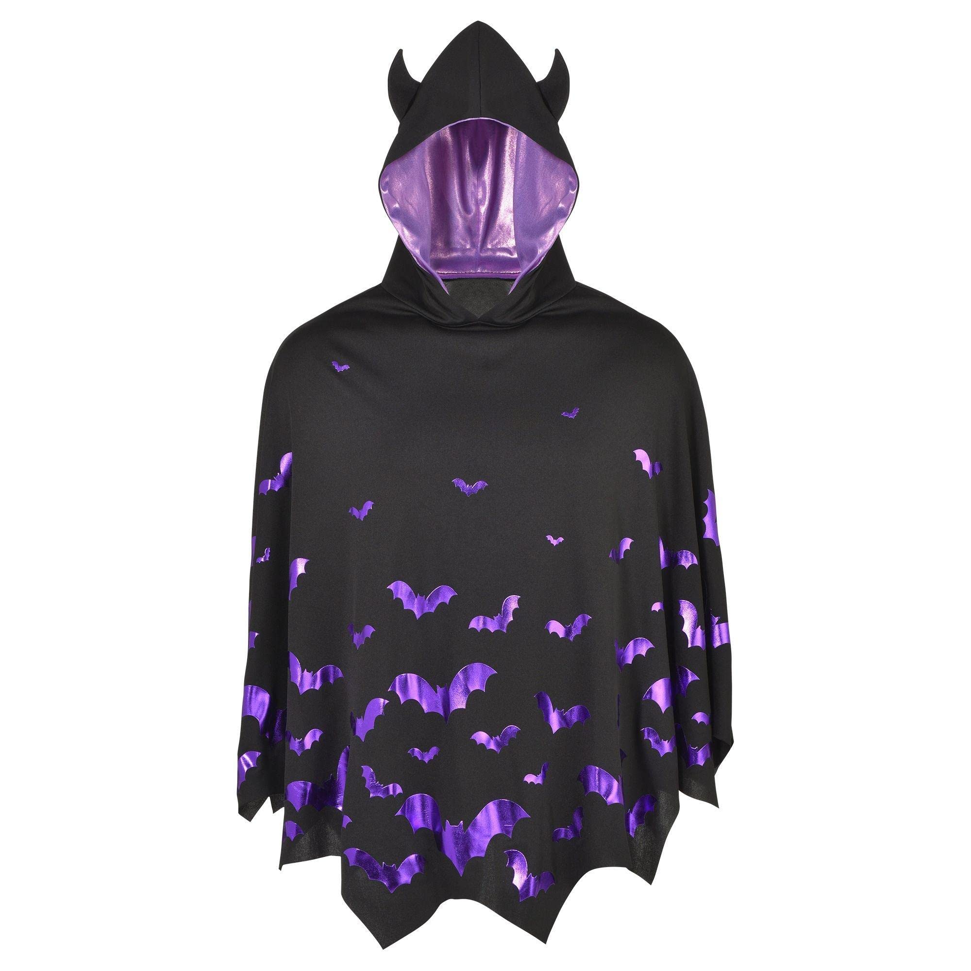 Foto 3 | Disfraz Amscan Bat Poncho Halloween Para Mujer, Talla Única - Venta Internacional.