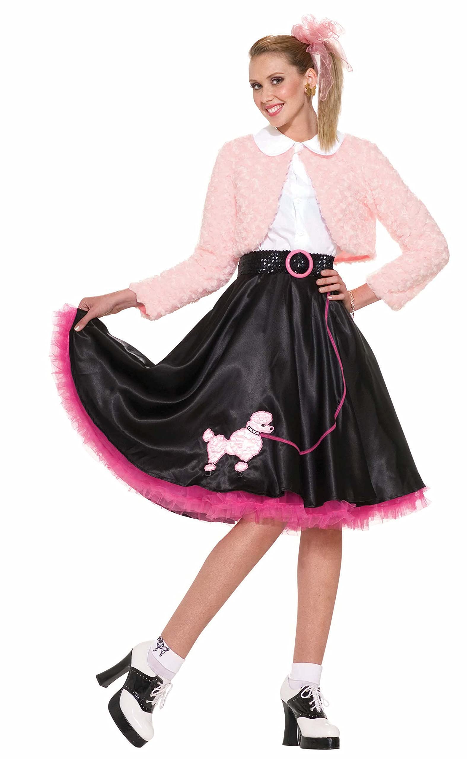 Foto 2 pulgar | Costume Forum Sweetheart Rosa Con Chaqueta  Blusa Y Falda Encogiéndose De Hombros - Venta Internacional.