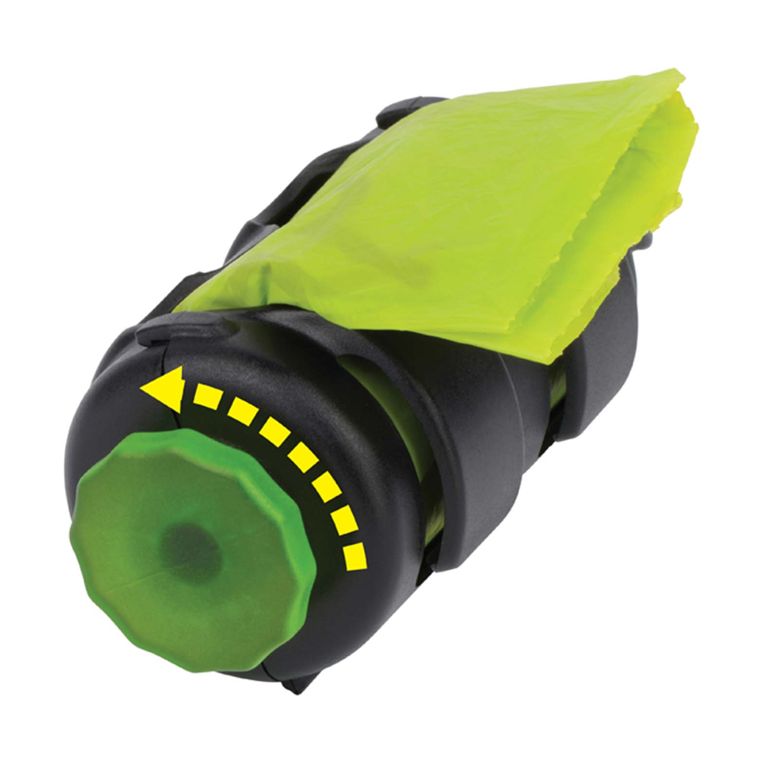 Dispensador de Bolsas para Mascotas Nite Ize con Rollo Verde