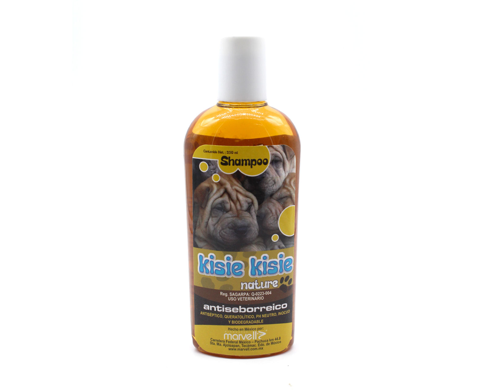 Foto 2 pulgar | Shampoo Nature Kisie Kisie para Perro Antiseborreico de 250 ml