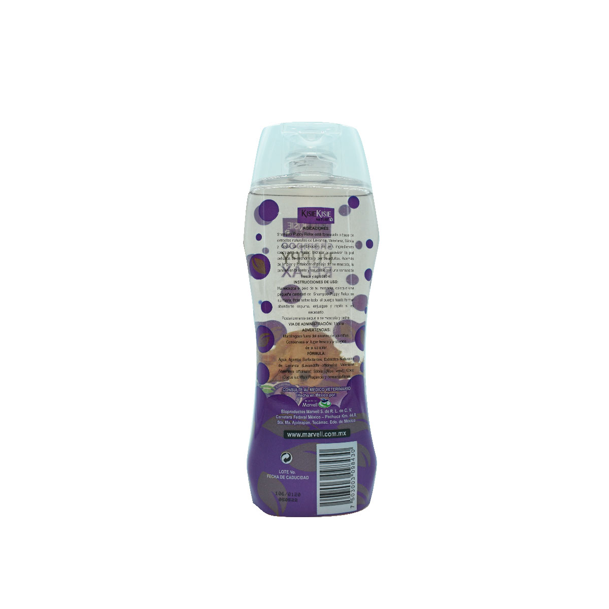 Foto 3 pulgar | Shampoo Nature Kisie Kisie para Perro Shampoo Relajante de Lavanda de 400 ml